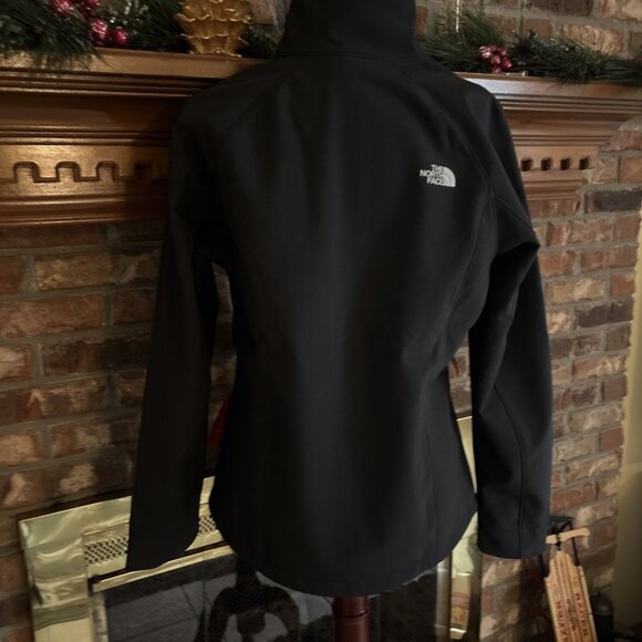 The North Face Ladies Jacket Medium Weight Size Large Random Logo Apex Barrier - Picture 3 of 11
